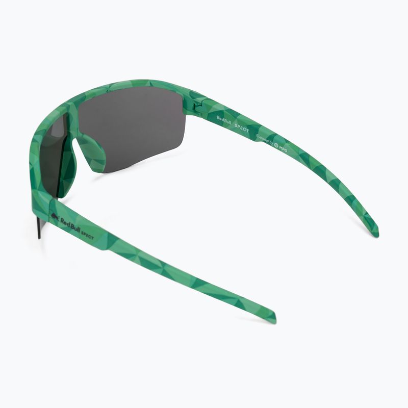 Sunglasses Red Bull SPECT Dundee matt turquoise pattern/smoke green-purple mirror 2