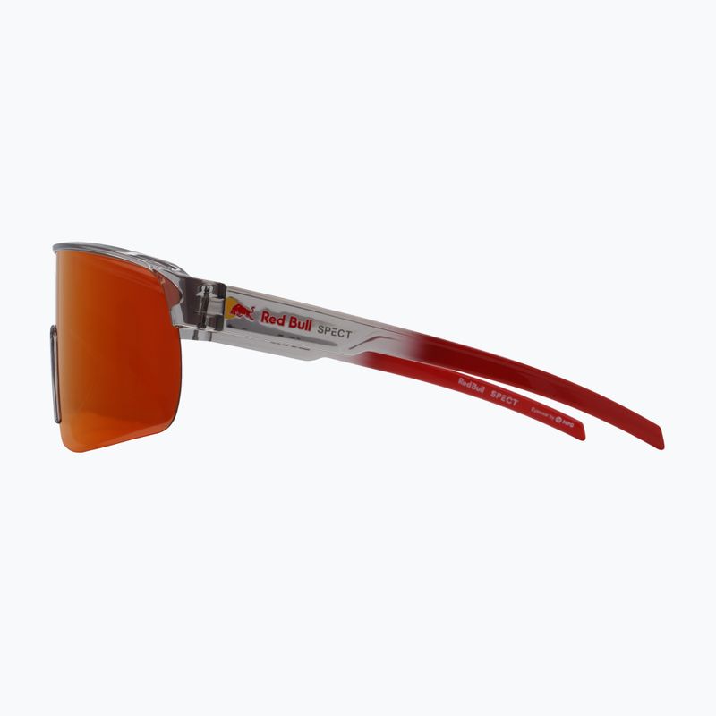 Sunglasses Red Bull SPECT Dakota light grey/brown with red-orange mirror 4