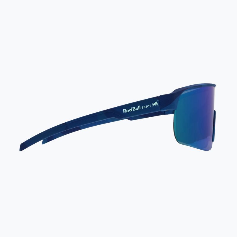 Sunglasses Red Bull SPECT Dakota matt blue/smoke with green-purple mirror 2