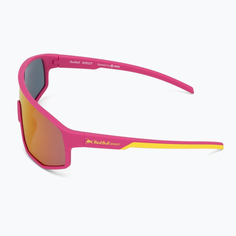 Sunglasses Red Bull SPECT Dash neon pink/smoke with pink-yellow mirror 4