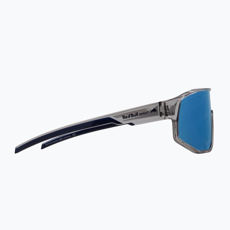 Sunglasses Red Bull SPECT Dash light grey/smoke with blue mirror 4