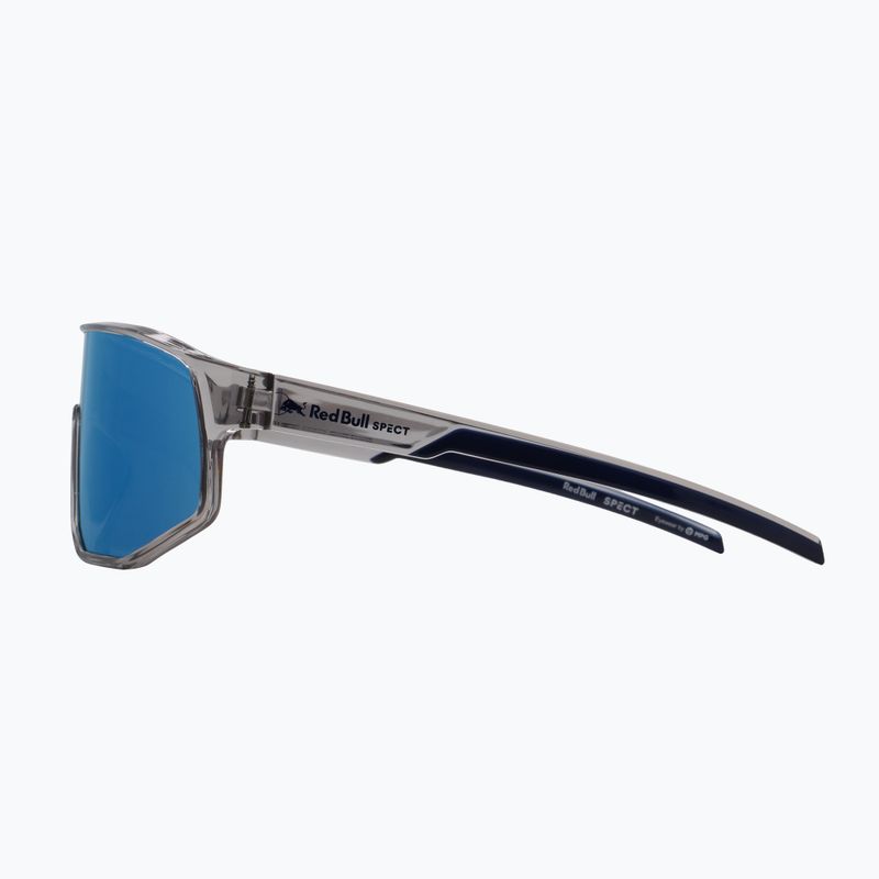 Sunglasses Red Bull SPECT Dash light grey/smoke with blue mirror 5