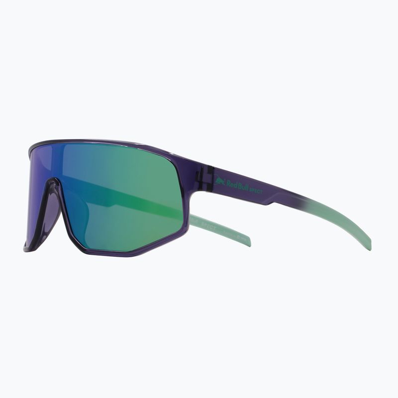 Sunglasses Red Bull SPECT Dash dark purple/smoke with green-purple mirror 2