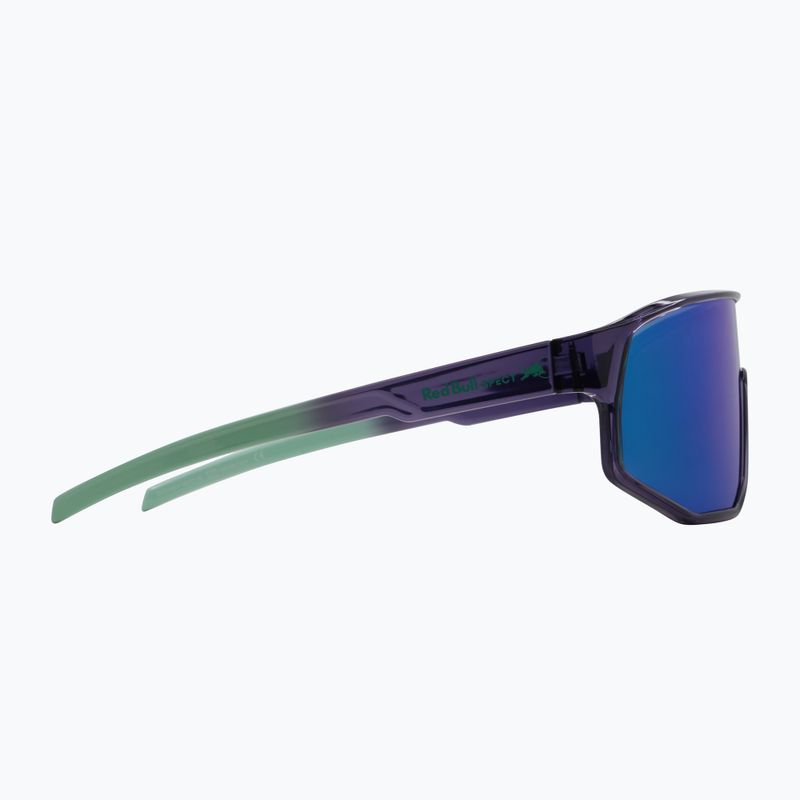 Sunglasses Red Bull SPECT Dash dark purple/smoke with green-purple mirror 4