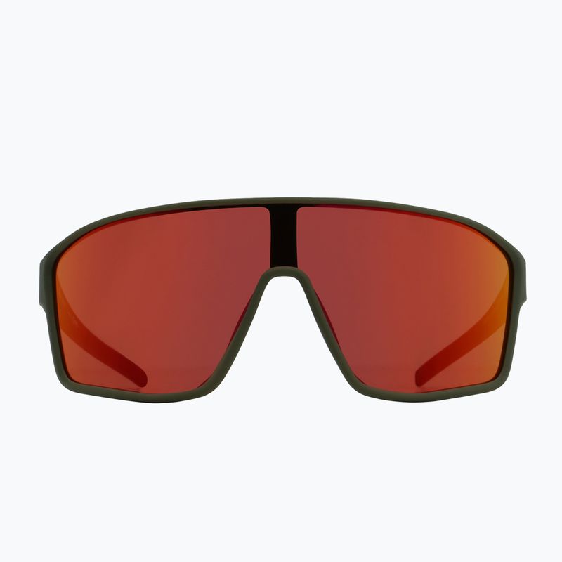 Sunglasses Red Bull SPECT Daft soft touch olive/brown red/orange mirror 2