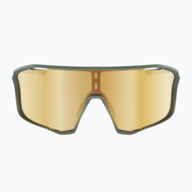 Sunglasses Red Bull SPECT Rumble matt olive/ brown with gold mirror 3