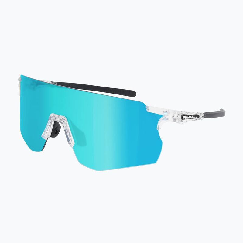 Sunglasses Red Bull SPECT Ruffy shiny clear/ smoke with blue mirror 2