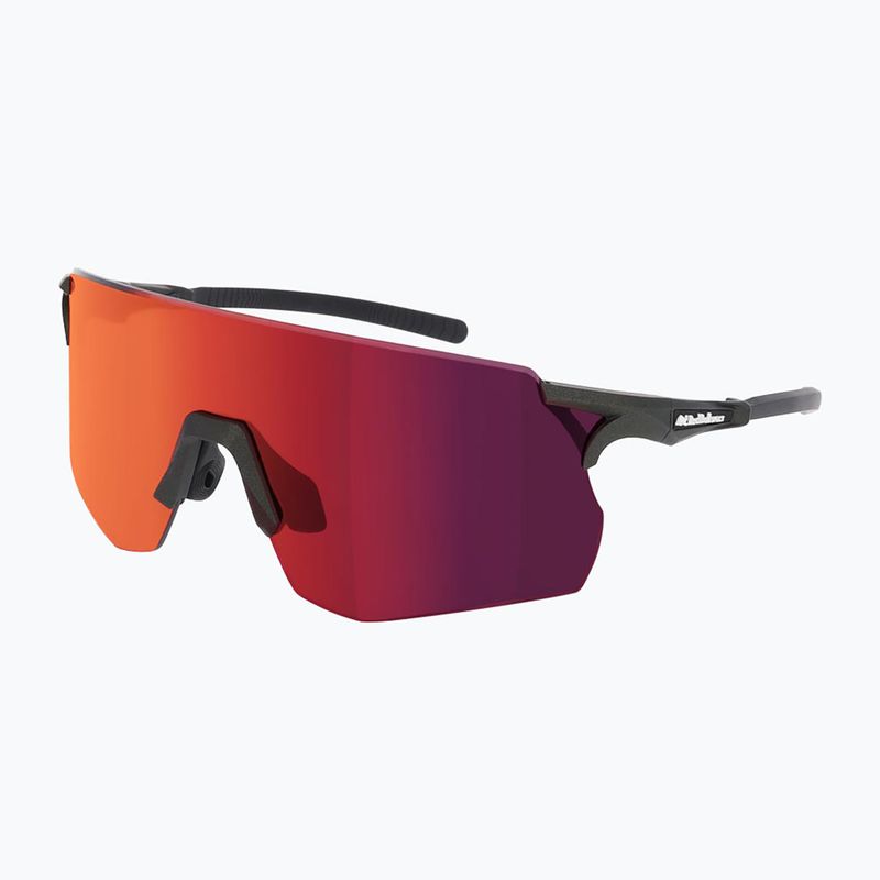 Sunglasses Red Bull SPECT Ruffy IB matt metallic olive/red with red-purple mirror 2