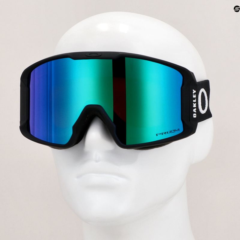 Oakley Line Miner M matte black/prizm snow argon iridium ski goggles 6