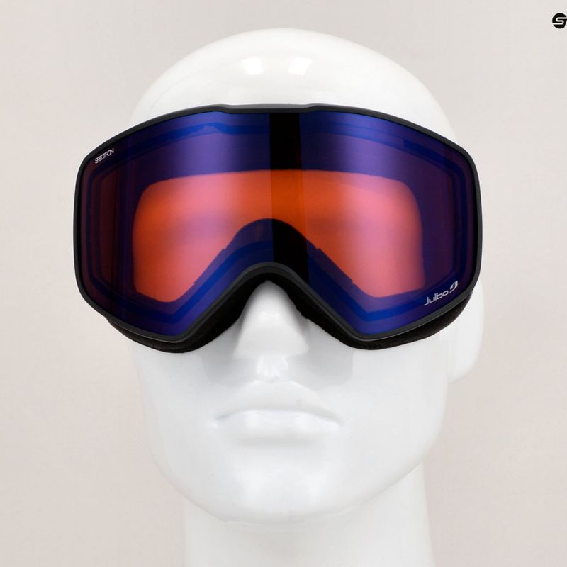 Julbo Pulse black/gold/flash blue ski goggles 7