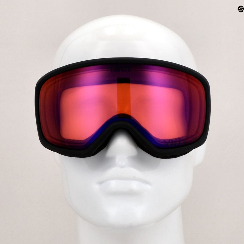 Giro Ringo black wordmark/vivid infrared ski goggles 7