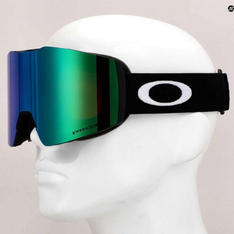 Oakley Fall Line M matte black/prizm snow argon iridium ski goggles 6