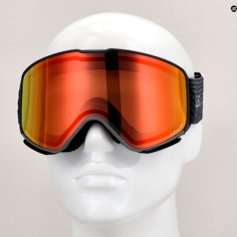 Julbo Quickshift Reactiv Glare Control goggles grey/flash red 7