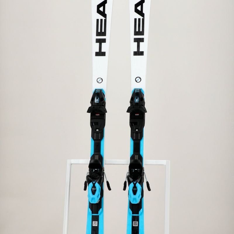 HEAD WC Rebels e.SLR SW LYT-PR + PR 11 white/blue downhill skis 8