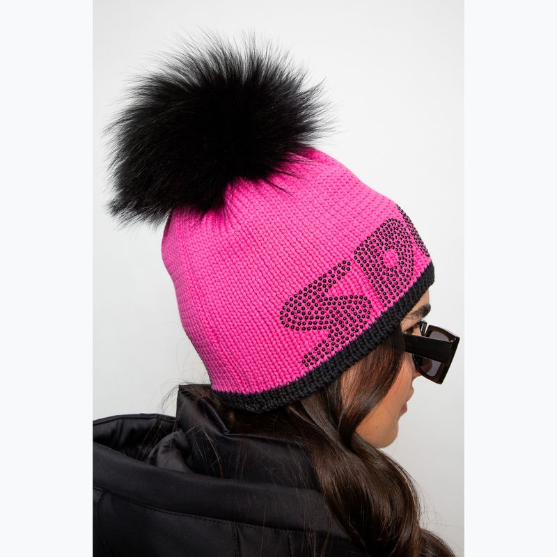 Women's winter cap Sportalm Almrosn m.P exotic fuschia 10