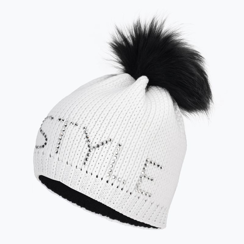 Women's winter cap Sportalm Aris Ski m.P optical white 3