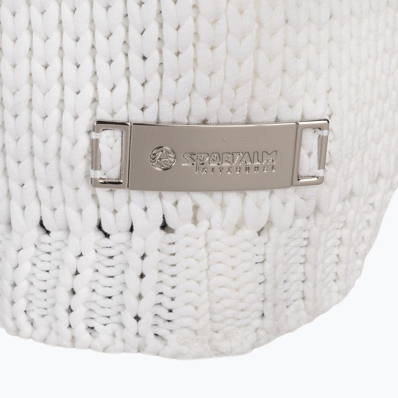 Women's winter cap Sportalm Aris Ski m.P optical white 4