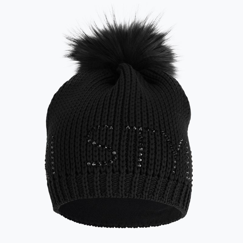 Women's winter cap Sportalm Aris Ski m.P black 2