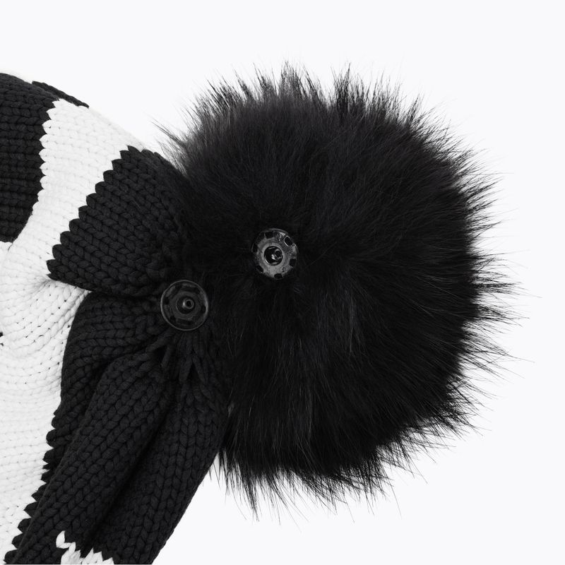 Women's winter cap Sportalm Soffine m.P optical white 5