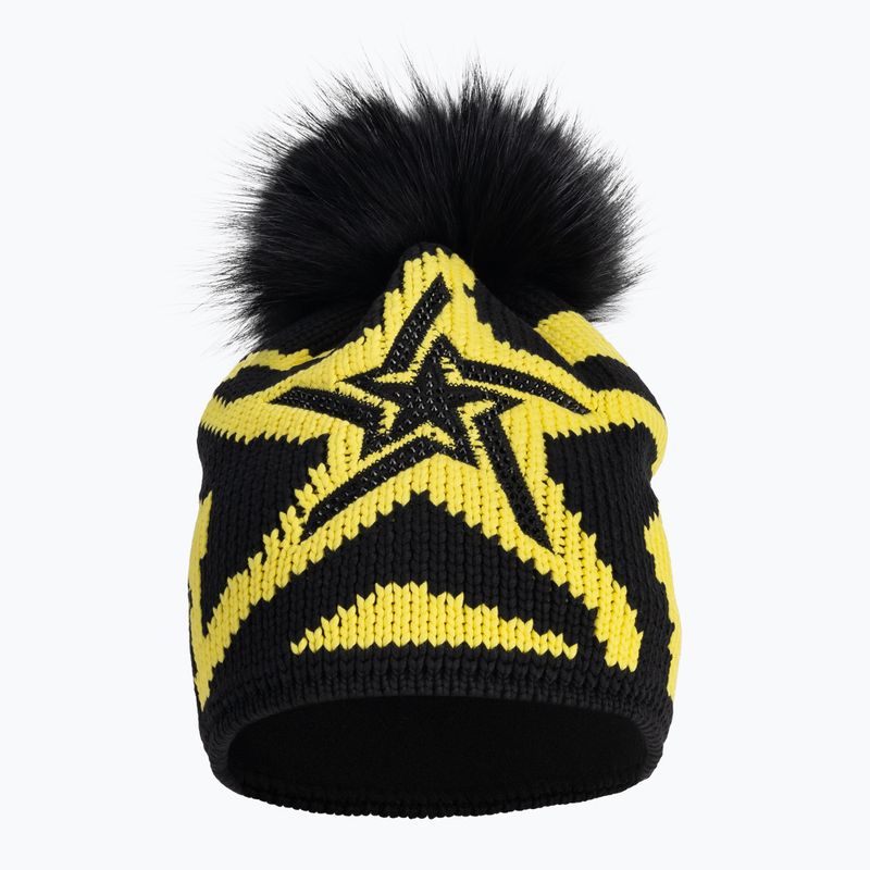 Women's winter cap Sportalm Soffine m.P blazing yellow 3
