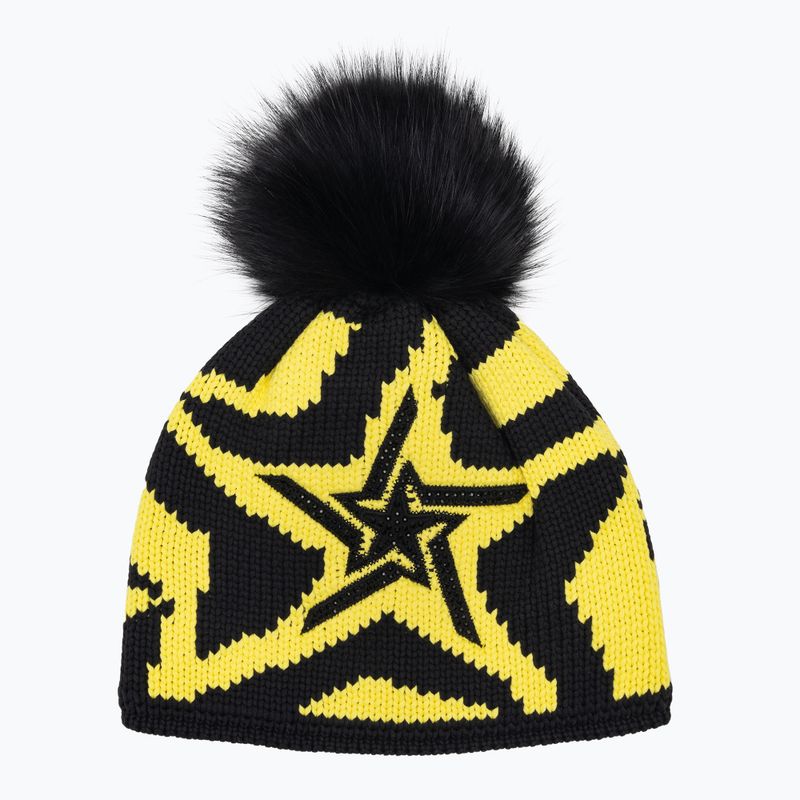 Women's winter cap Sportalm Soffine m.P blazing yellow 6