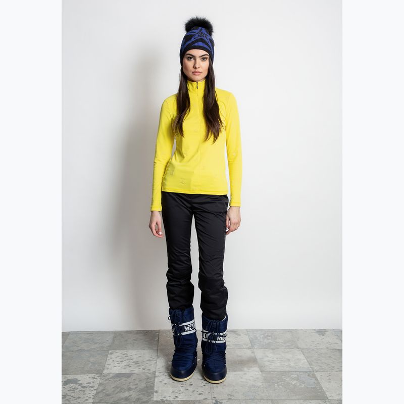 Women's Sportalm Helsinki sweatshirt blazing yellow 3