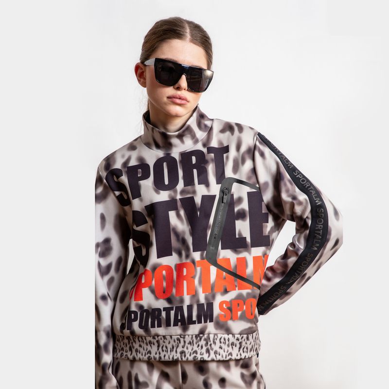 Women's sweatshirt Sportalm Once taupe pink 2