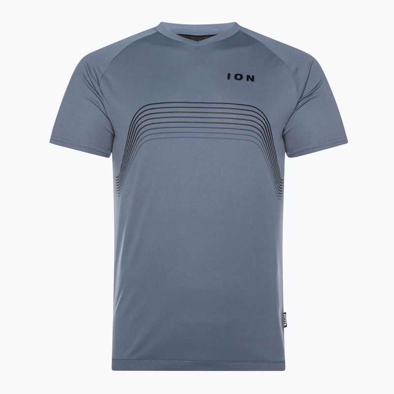Men's cycling jersey ION Traze Ss blue 47222-5055