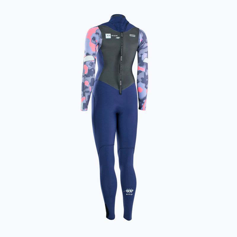 Women's ION Amaze Amp 5/4 mm navy blue swimming wetsuit 48223-4506 2