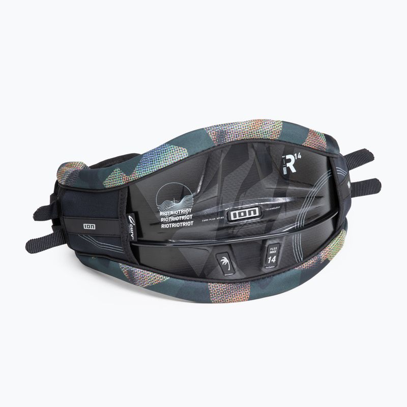 Men's kitesurfing trapeze ION Kite Riot Curv grey 48220-7241