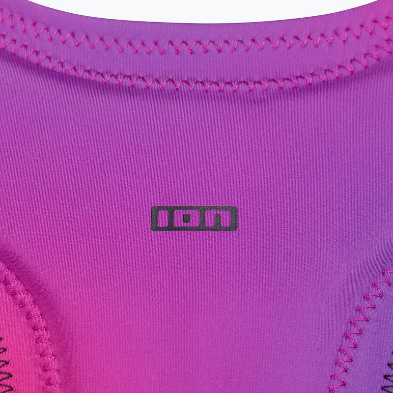 Women's protective waistcoat ION Ivy Front Zip black/pink 48233-4169 6