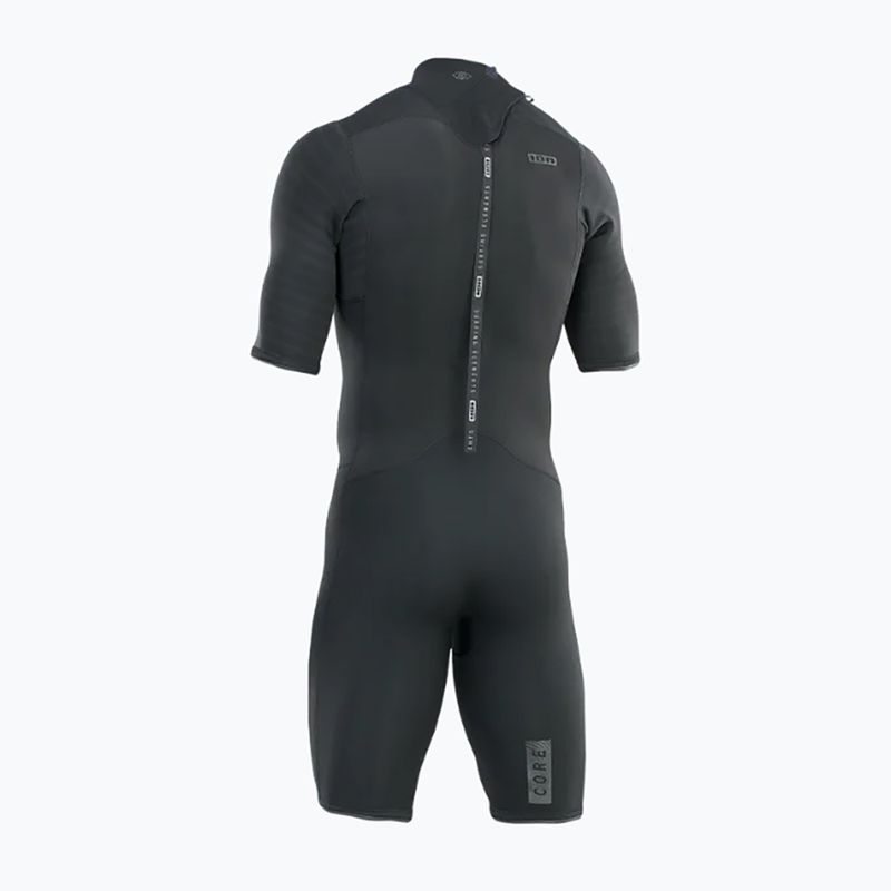 Men's ION Seek Core 2/2 Shorty Back Zip Black wetsuit 3