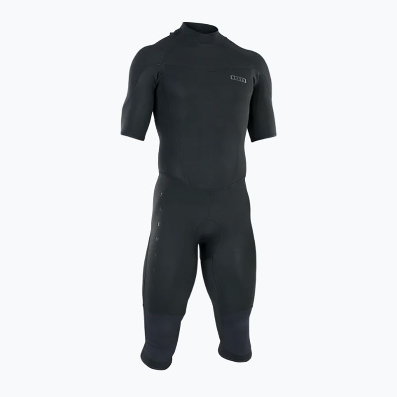 Men's ION Element 3/2 Overknee Back Zip Black wetsuit 2
