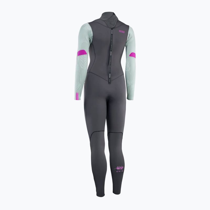 Swiming wetsuit ION Amaze Core 5/4 Back Zip light olive 2