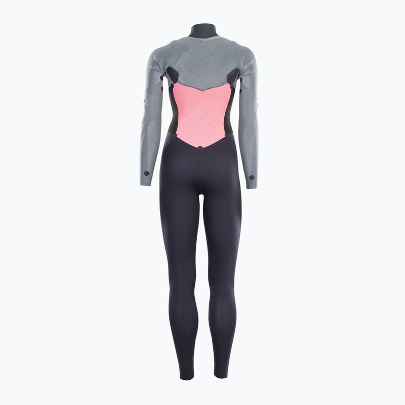 Women's swimming wetsuit ION Element 3/2 Front Zip black 6