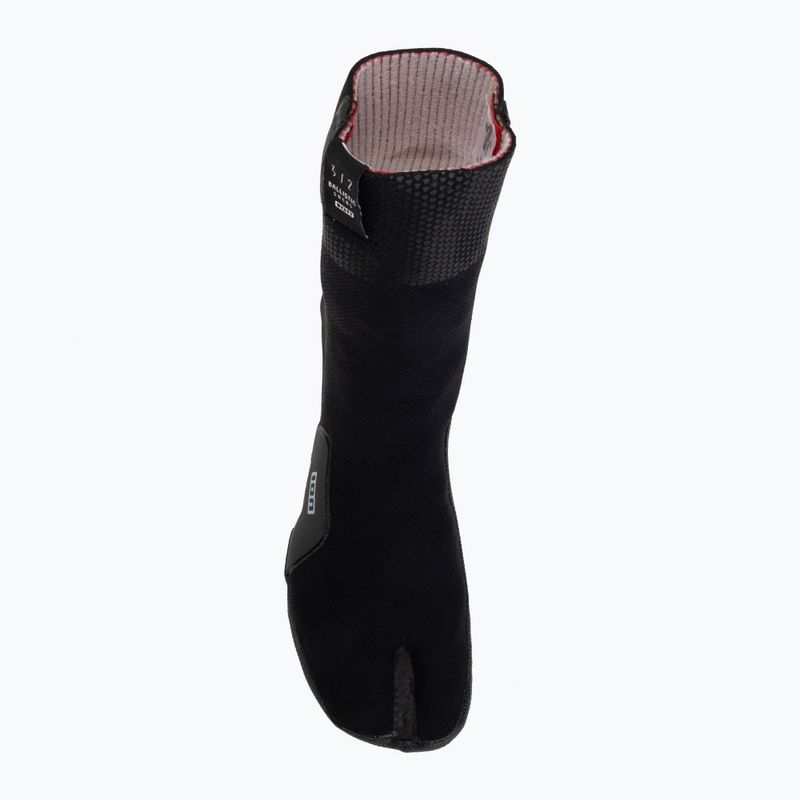 Neoprene socks ION Ballistic 3/2 mm Internal Split black 5