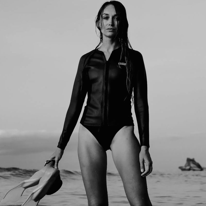 Women's neoprene warmer Neo Zip Top 2/1 Skin black 5