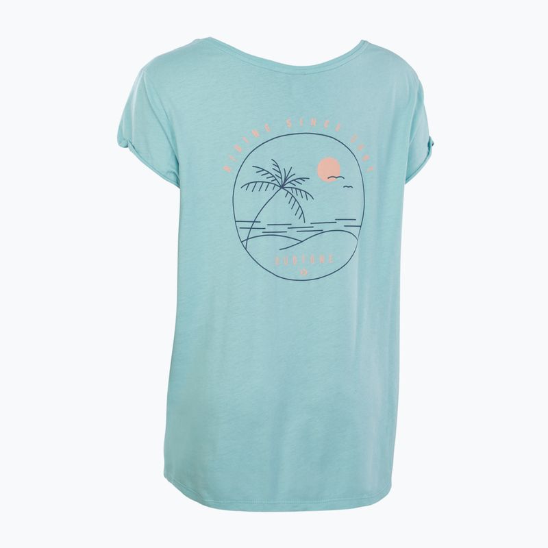 Women's DUOTONE Branded SS t-shirt aqua 2