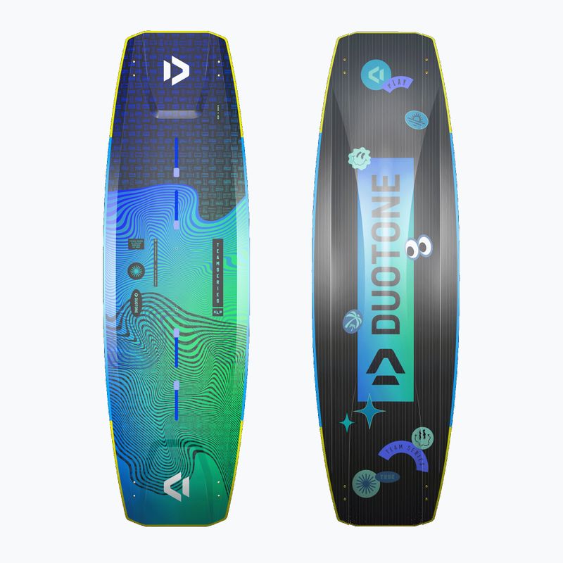 DUOTONE Kite TT Team Series SLS 2023 kiteboard + WK 3.5 fins colour 44230-3423