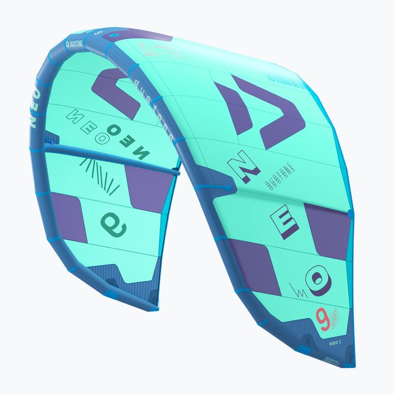 DUOTONE kitesurfing kite Neo 2023 green-blue 44220-3004