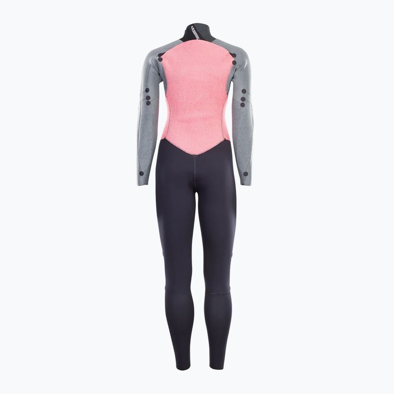 Women's swimming wetsuit ION Element 5/4 Back Zip deep forest 5