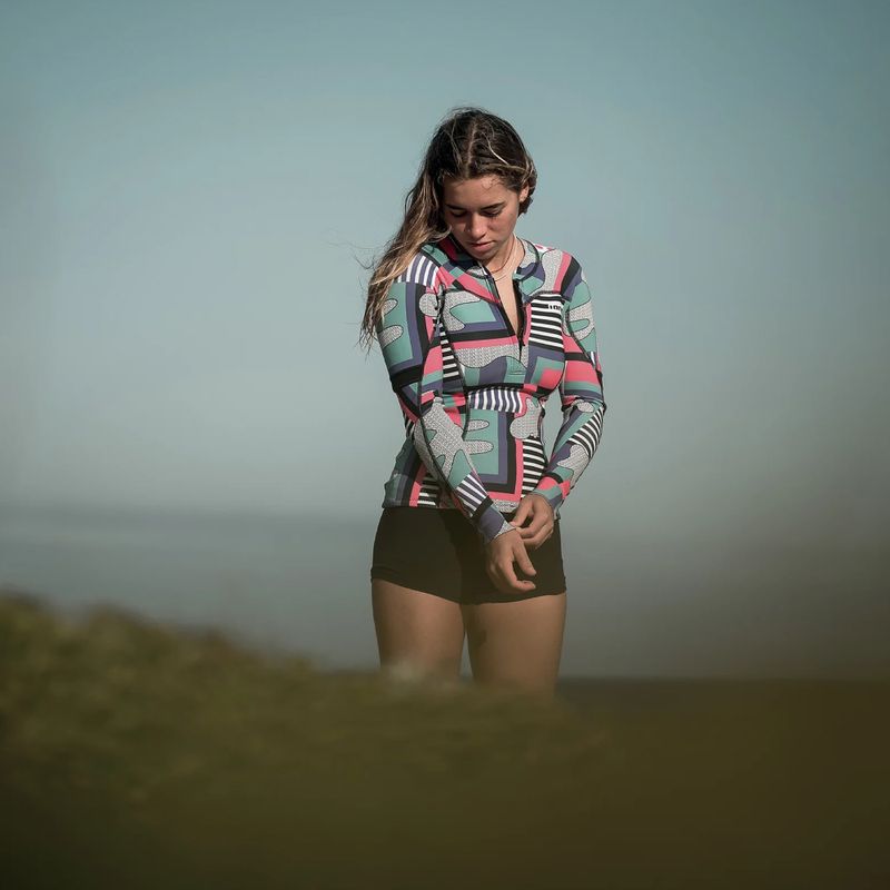 Women's swim longsleeve ION Neo Zip Top 1.5 capsule statement 5