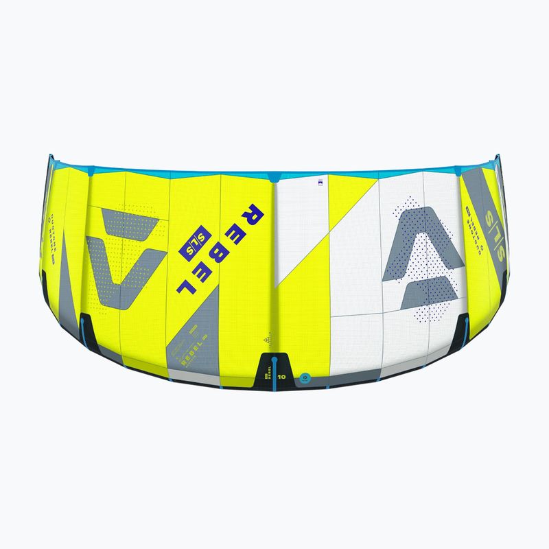 DUOTONE Kite Rebel SLS 2024 lime/dark grey 5