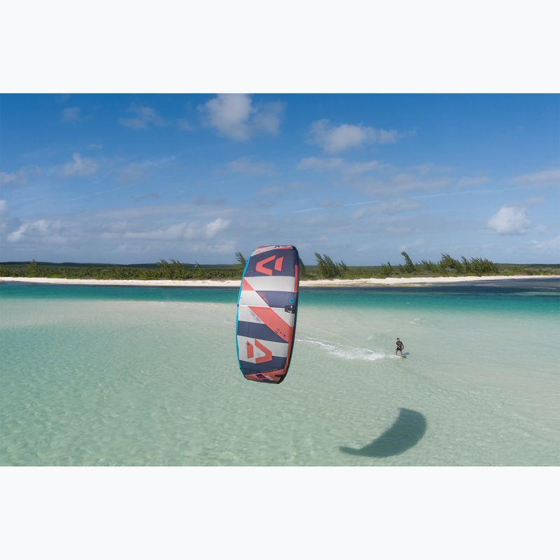 Kitesurfing kite DUOTONE Evo SLS 2024 coral/blue 10