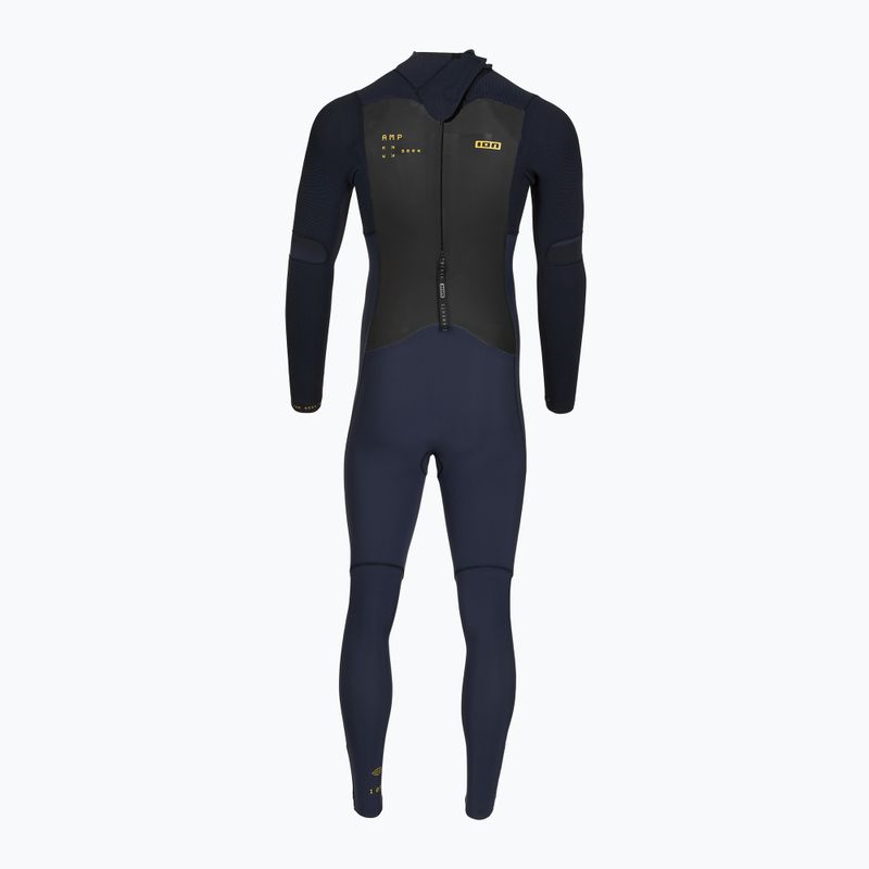 Men's swimming wetsuit Ion Seek Amp 4/3 Back Zip blue nights 3