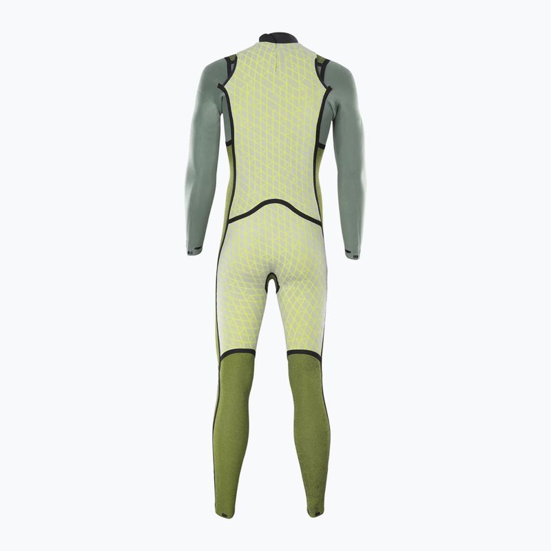 Men's swimming wetsuit Ion Seek Amp 4/3 Back Zip black 4