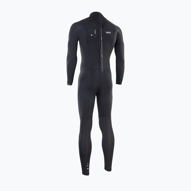 Men's wetsuit ION Element 4/3 mm Back Zip black 2