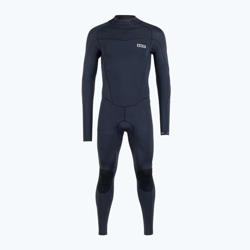 Men's ION Element 3/2 Back Zip blue nights wetsuit 2