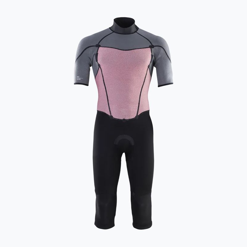 Men's wetsuit ION Element 3/2 mm Overknee Back Zip black 3