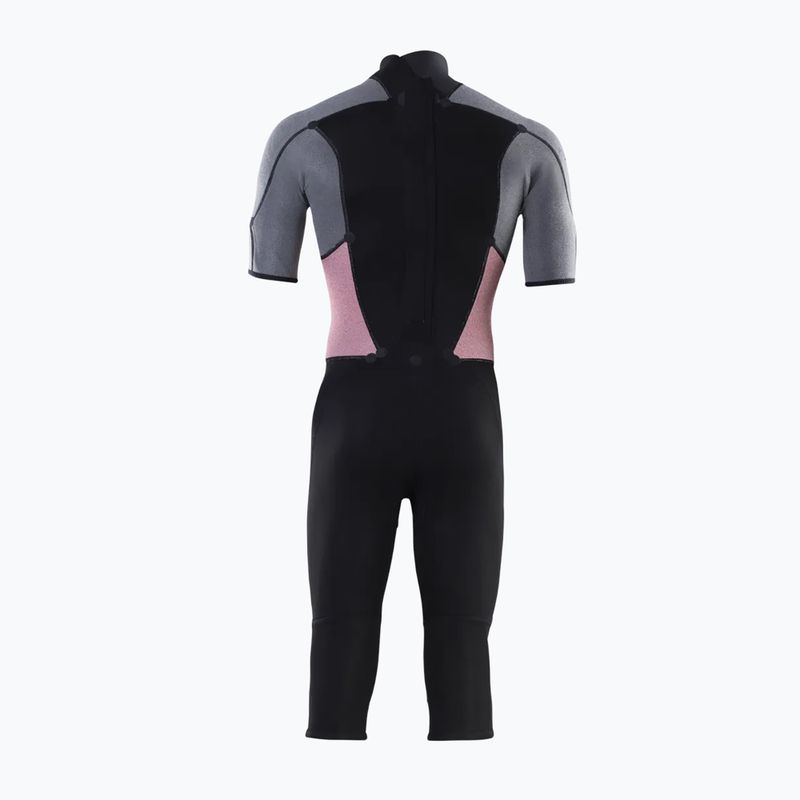 Men's wetsuit ION Element 3/2 mm Overknee Back Zip black 4